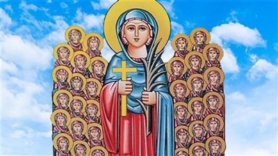 الكنيسة القبطية تحتفل بتكريس كنيسة القديسة دميانة بالبراري