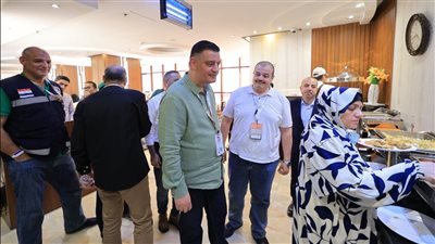 رئيس البعثة الرسمية لحج الجمعيات الأهلية يتفقد فنادق الحجاج بمكة المكرمة