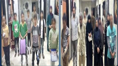 بينهم 4 سيدات.. ضبط 11 شخصاً لاستغلالهم الأطفال في أعمال التسول بالقاهرة