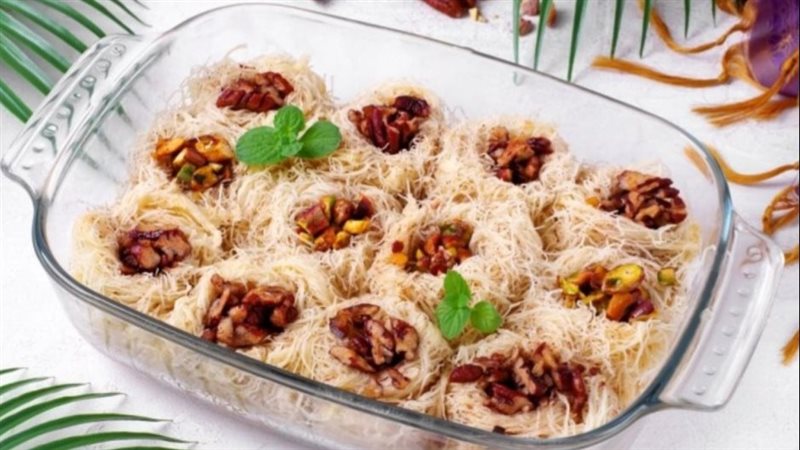 طريقة تحضير كنافة