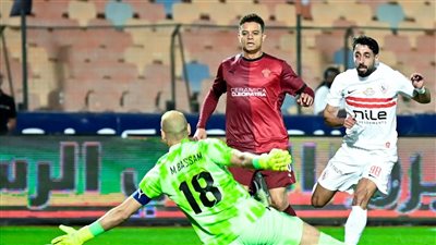 أهداف وملخص مباراة الزمالك وسيراميكا كليوباترا الشوط الأول في الدوري المصري