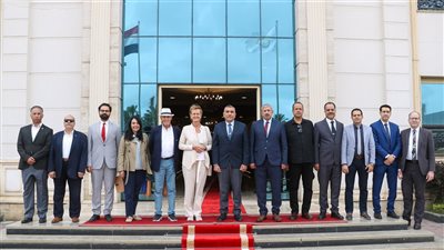 زيارة أوروبية لميناء دمياط تؤكد تنامي التعاون مع مصر في النقل والخدمات 