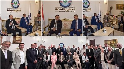 وفد التنسيقيةيناقش أهم القضايا السياسية مع قيادات وأعضاء حزب الإصلاح والنهضة