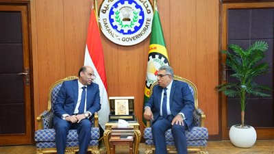 محافظ الدقهلية يستقبل وزير العمل لتعزيز ملفات التشغيل والتدريب