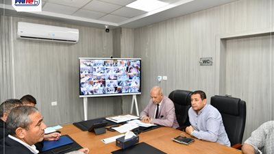 سكرتير الفيوم يناقش مع مسئولي التنمية المحلية آخر مستجدات تقنين الأراضي