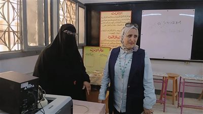 وكيل تعليم السويس تتابع انتظام الامتحانات وتجهيزات الكنترولات 