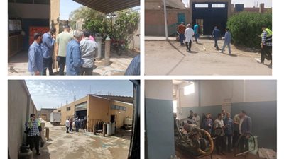 بنى سويف| رصد مخالفات ومنتجات غير صالحة بحملة حصر المُنشآت غير المرخصة