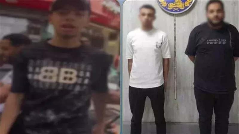 المتهمان عقب القبض