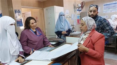 وكيل وزارة الصحة فى جوله تفقدية لإدارة الإسماعيلية ومكتب صحة جنوب 