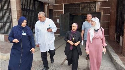 وكيل وزارة الصحة تتابع إنتظام سير العمل بمستشفى حميات الإسماعيلية 