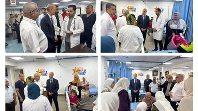 زيارة مفاجئة للطوارئ.. رئيس جامعة بني سويف يتابع جودة الخدمات الطبية للمواطنين