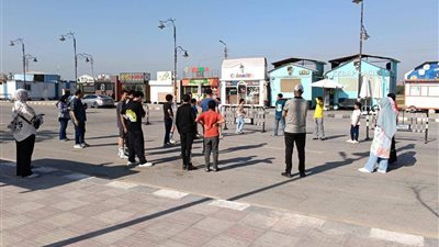 محافظ الغربية يتابع فعاليات المشروع القومي للياقة البدنيةويشيد بالإقبال الكبير
