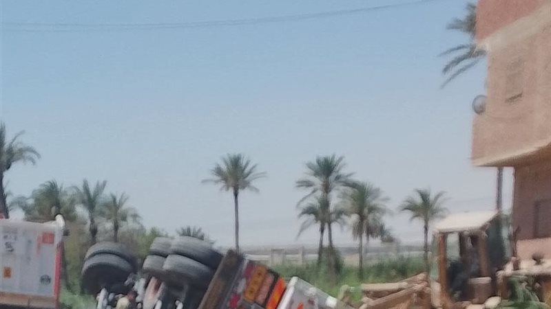 جانب من الحادث 