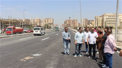 محافظ القليوبية يفتتح أعمال الصيانة الشاملة لكوبري وطريق بنها الزراعي 