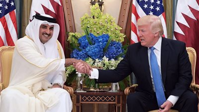 الديوان القطري: أمير قطر وترامب يبحثان تطورات المنطقة ومساعي التهدئة