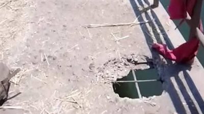 أهالي شبلنجة ببنها يطالبون بإنقاذ كوبرى مشاة بحر مويس قبل وقوع كارثة