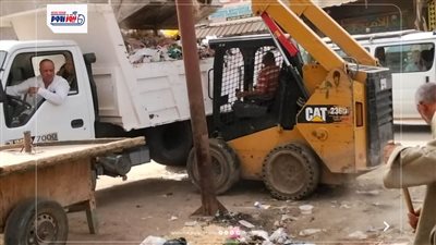 حملات للنظافة ورفع الإشغالات وتحسين المظهر الحضاري بإطسا وسنورس ويوسف الصديق