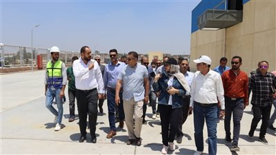 محافظ القليوبية يتفقد تنفيذ المحطة الوسيطة بالخانكة ضمن مشروع البنك الدولى