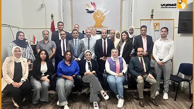 المصري الديمقراطي يناقش دور الأحزاب بتنفيذ استراتيجية حقوق الإنسان الجديدة
