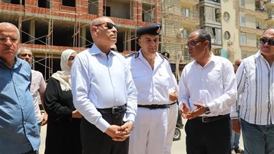 محافظ القاهرةيقود حملة مكبرة لإزالة مخالفات البناء بحي المقطم خلال إجازة العيد