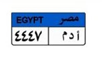 منافسة ثنائية على لوحة «أدم 4447» وسعرها يقفز إلى 145 ألف جنيه
