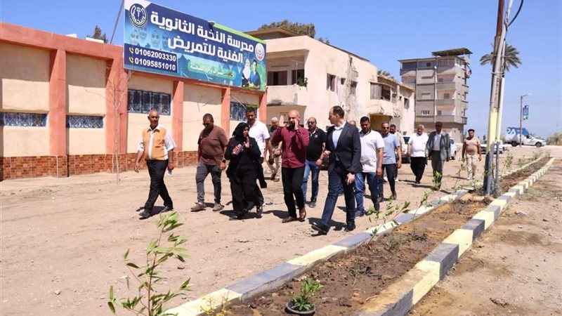 محافظ دمياط يتابع