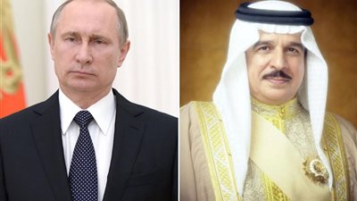 بوتين وملك البحرين يبحثان تعزيز العلاقات والتطورات الإقليمية