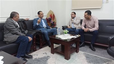  سيد بكرى يتفقد الحسين الجامعي وسيد جلال للاطمئنان على جاهزيتهما