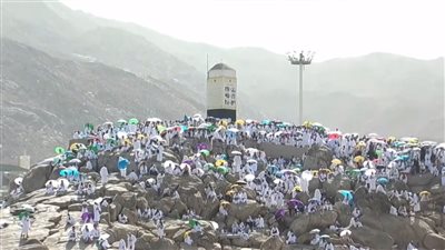بث مباشر.. توافد حجاج بيت الله الحرام إلى صعيد عرفات لأداء ركن الحج الأعظم