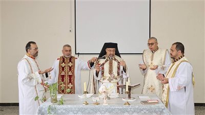 الأنبا إبراهيم يفتتح المؤتمر الإيبارشي التكويني السابع لخدام وخادمات التعليم 