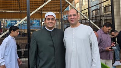 نائب بنها يؤدى صلاة عيد الأضحى المبارك بمسجد الشبان المسلمين ببنها بالقليوبية 