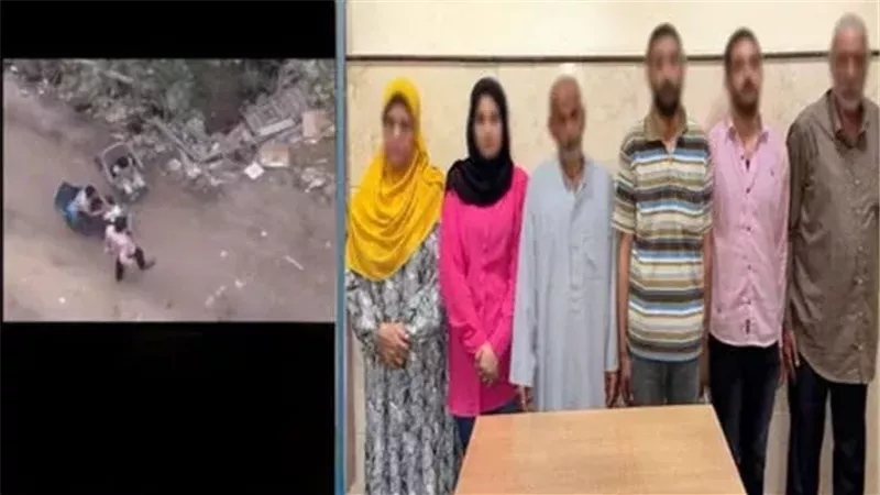 المتهمون عقب القبض