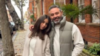 «أجمل حاجة حصلتلي».. حازم إمام يوجه رسالة رومانسية لابنته في عيد ميلادها