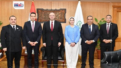 محافظ الفيوم يستقبل جميع المهنئين بعيد الأضحى المبارك