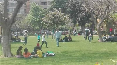 إقبال كبير على حديقة الميريلاند في أول أيام عيد الأضحى|فيديو