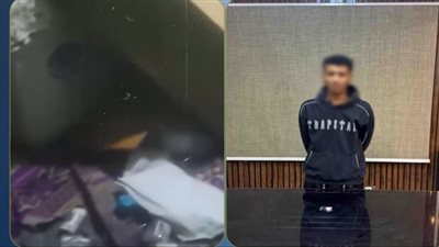 ضبط عاطل تعدى على والده وأتلف محتويات شقته بحوزته مخدر الآيس بالجيزة