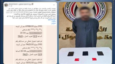 كشف ملابسات واقعة نصب إلكتروني والاستيلاء على أموال من حساب بنكي بالمنيا