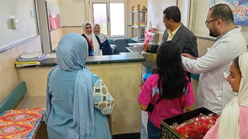 جانب من الزيارة 