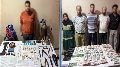 ضبط تشكيل عصابي تخصص في تزوير الجنيهات والسبائك الذهبية وبيعها للمواطنين
