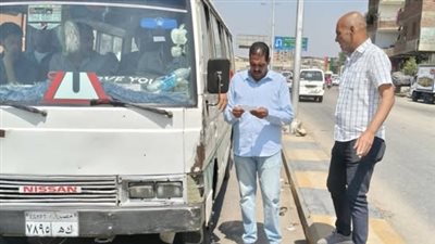 الجيزة تضبط 1930 مخالفة سرفيس حصيلة 60 حمله خلال أسبوع