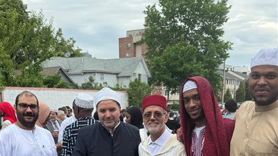 موفدو الأوقاف يشاركون الجاليات الإسلامية احتفالات عيد الأضحى بالولايات المتحدة