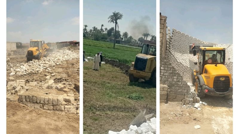 إزالة تعديات بمراكز