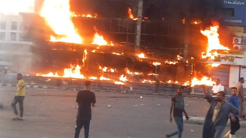 السيطرة على حريق
