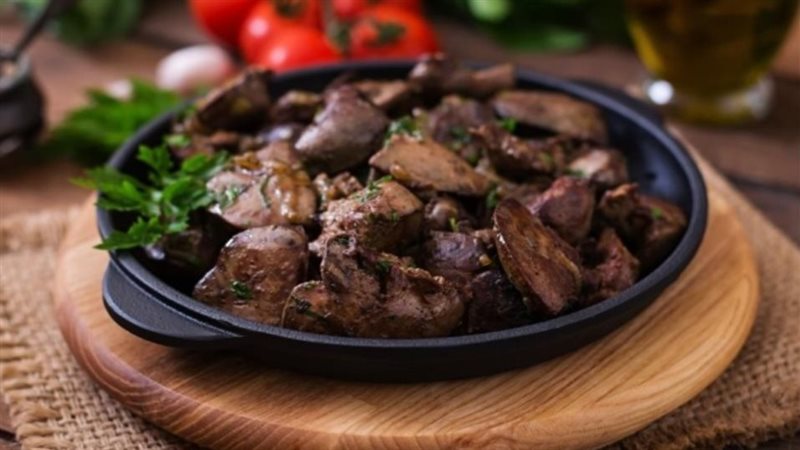 الكبدة المحمرة بالبهارات..تتميز
