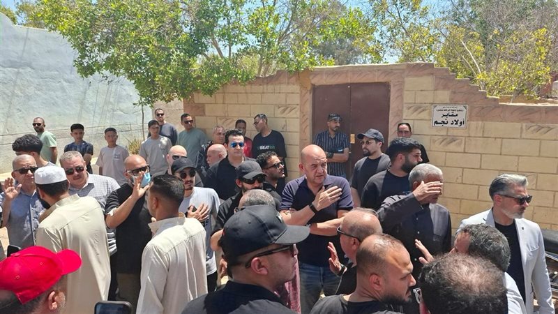 جنازة والدة الفنان