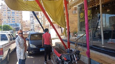 حملة مكبرة لمتابعة أعمال الذبح بمحلات الجزارة في حي السويس