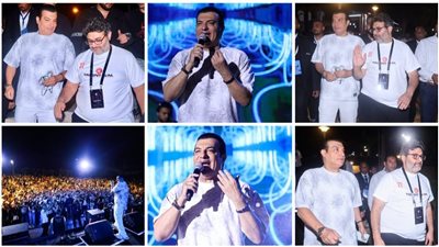 ضمن احتفالات عيد الأضحى.. إيهاب توفيق يشعل حفله بالعاصمة الإدارية الجديدة