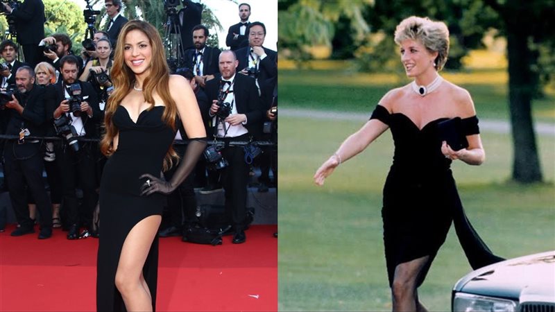 شاكيرا والأميرة ديانا