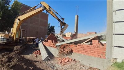 الجيزة تواصل التصدي للبناء المخالف والتعدي على الأراضي الزراعية بحملات مكثفة