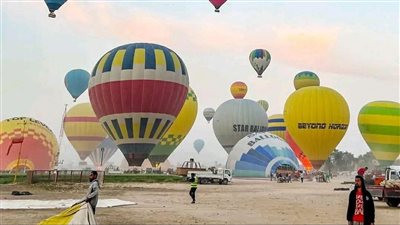 إلغاء آخر رحلات البالون قبل التوقف الصيفي.. والرياح كلمة السر